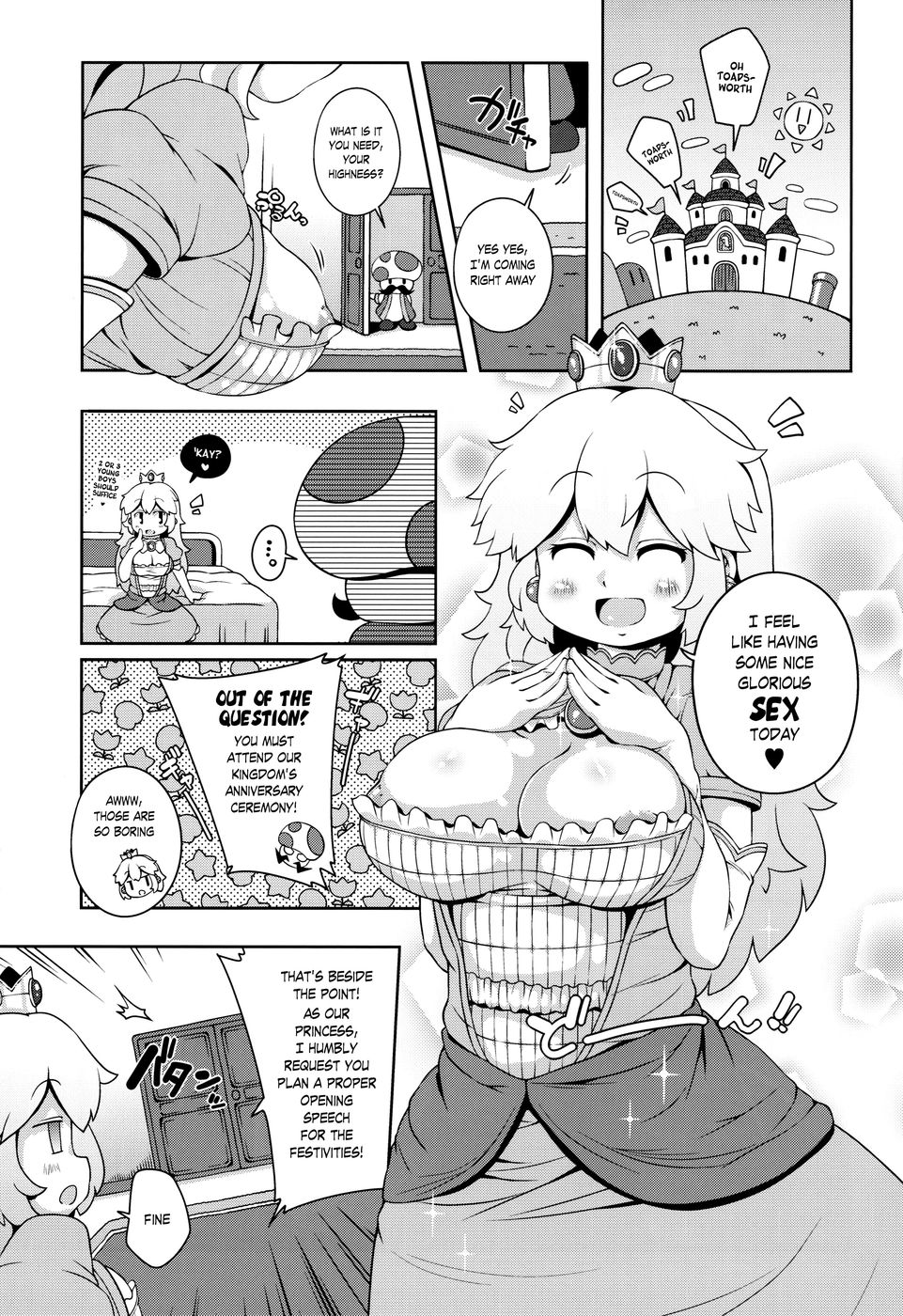 Hentai Manga Comic-SUPER BITCH WORLD-Read-2
